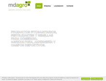 Tablet Screenshot of mdagro.com